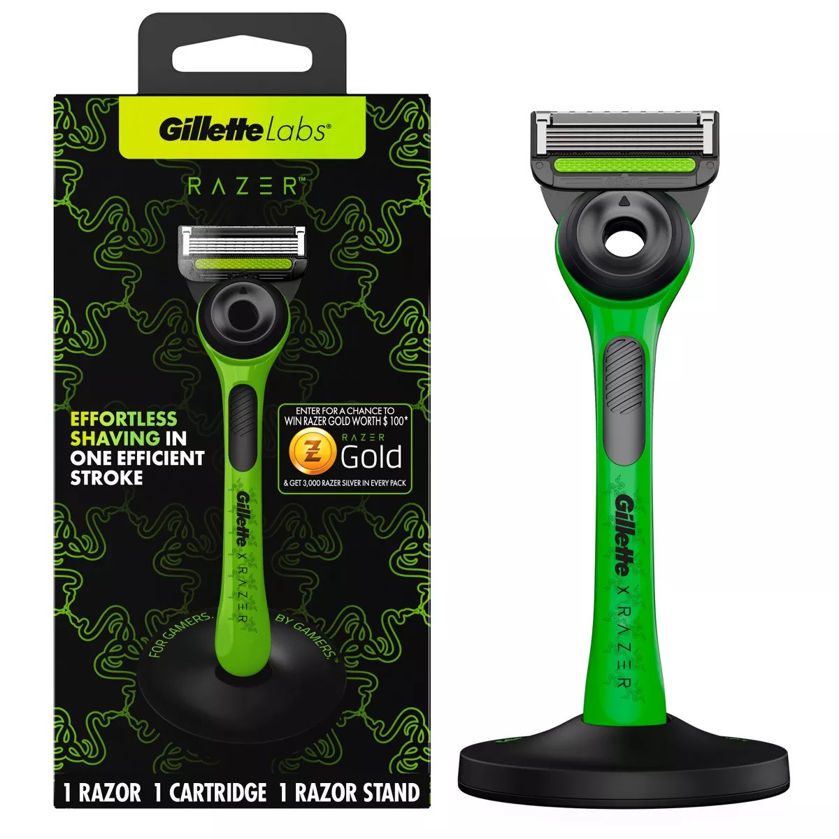 Бритва Gillette Labs RAZER с отшелушивающей полоской (1 бритва 1 ...
