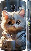 Чехол на Samsung Galaxy Core i8262 White cat "5646c-88-70447"