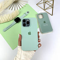 Силиконовый чехол на Айфон 13 Про c закрытым низом | iPhone 13 Pro Turquoise (17)