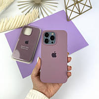 Силиконовый чехол на Айфон 13 Про c закрытым низом | iPhone 13 Pro Blueberry (56)