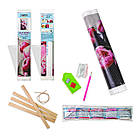 Алмазна мозаїка Strateg ПРЕМІУМ Ісус із терновою короною  без підрамника розміром 40х50 см  (JSFH85895), фото 2