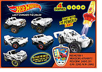 Машина Hot Wheels, металл, инерция, изменяет цвет, в ассортименте, на планшетке 21х25,5 см.