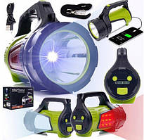Акумуляторний ліхтар і Powerbank Прожектор з бічним підсвічуванням Kraft & Dele KD1243 8000mAh Velo