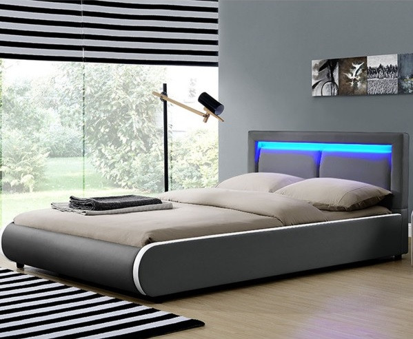 Ліжко MURC 140х200 см. з LED-підсвіткою