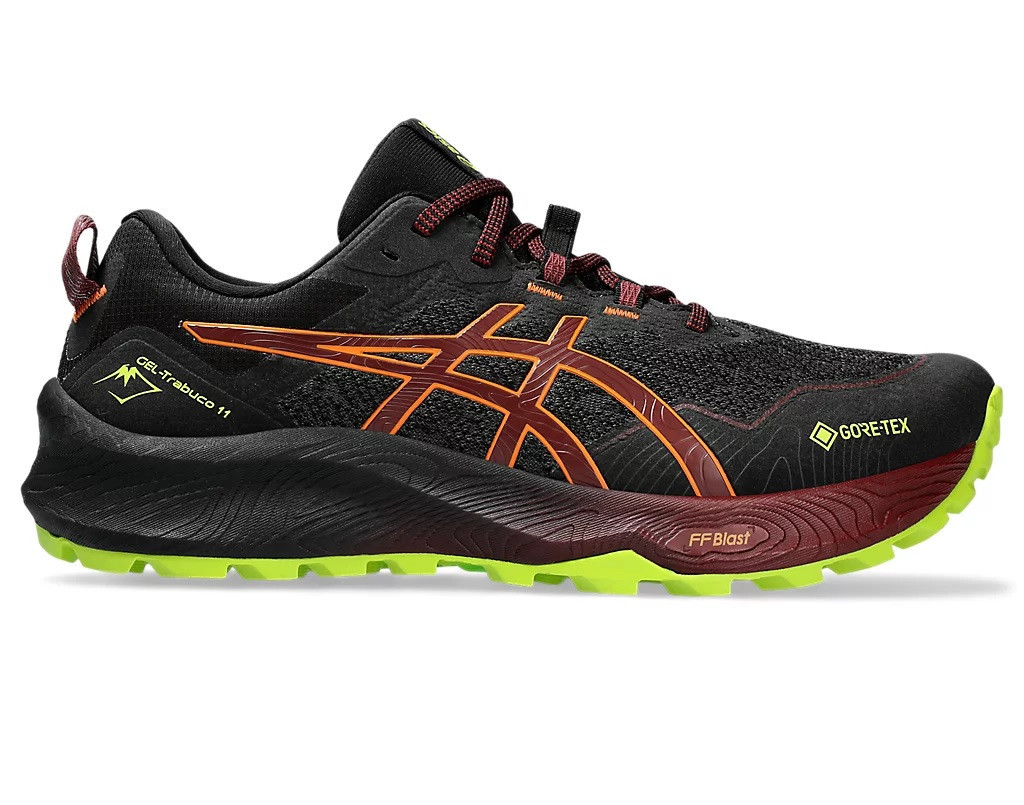 Чоловічі кросівки для бігу Asics GEL-Trabuco 11 GTX Чорний, Червоний, Зелений 42,5 (SPU1011B608-003 42,5), фото 1