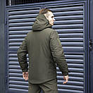 Зимова куртка Pobedov Winter Jacket Motive кольору хакі, фото 5