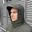 Зимова куртка Pobedov Winter Jacket Motive кольору хакі, фото 9