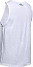 Майка чоловіча спортивна Under Armour Men's Sportstyle Logo Tank (1329589-101), фото 6
