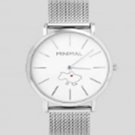 Жіночий класичний годинник Besta Love Ua Silver