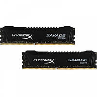 Модуль пам'яті Kingston DDR4 16Gb (2x8) 2400 HyperX Savage (HX424C12SB2K2/16) Б/в