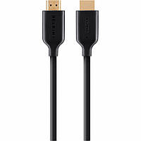 Belkin Кабель HDMI (AM/AM) High Speed Ethernet 1m, 4K/Ultra HD, Gold-Plated  Baumar - Знак Якості