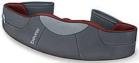 Beurer Масажний пояс для шиї, спини, ніг, від мережі, 1.68кг, 3 режима, підігрів, сіро-червоний  Baumar - Знак Якості