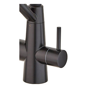 Змішувач кухонний з силік.виливом Mixxus FUL-021 Black Refl.Black з виходом для питної води (MI6021), фото 3