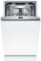 Bosch Посудомийна машина вбудована, 10компл., A+, 45см, дисплей, 3й кошик, білий  Baumar - Знак Якості