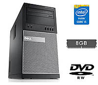 Системный блок Dell OptiPlex 7020 Tower / Intel Core i5-4590 (4 ядра по 3.3 - 3.7 GHz) / 8 GB DDR3 / no HDD /