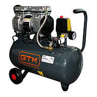Компрессор высокого давления безмасляный GTM KAW750-24L (24 л, 75 л/мин, 0.75 кВт, 220-240 В)