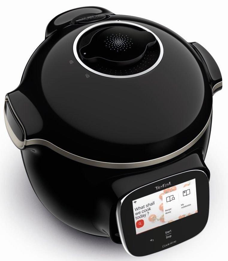 Tefal Мультиварка скороварка Cook4me Touch, 1600Вт, чаша-6л, сенсорное ...