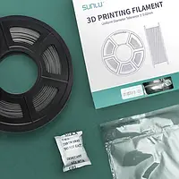 PLA-пластик/филамент для 3D-принтера SUNLU PLA Filament Black 1.75mm 1KG