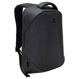 Рюкзак міський 16 л Темно-Сірий Semi Line USB 16 Dark Grey
