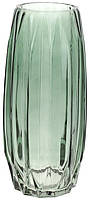 Ваза декоративная Ancient Glass "Грейс" 30х13см, стекло, зеленый TOS
