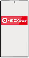 Стекло корпуса Samsung S908 Galaxy S22 Ultra черное с OCA-пленкой оригинал G+OCA PRo