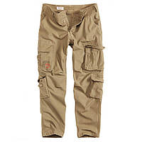 Штаны карго мужские Surplus Airborne Slimmy Trousers Beige Gewas бежевые брюки карго