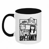 Кружка двухцветная 320ml Spy x Family Manga