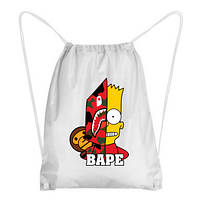 Рюкзак-мешок Bart Simpson and Bape