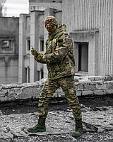 Зимняя тактическая форма для ВСУ мультикам комплект 5в1, Боевая военная одежда армейский костюм multicam