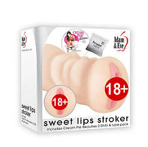Мастурбатор вагіна A&E SWEET LIPS STROKER FLESH, фото 5