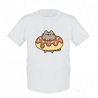Детская футболка Pusheen Donut