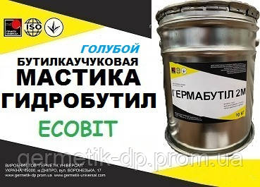 Мастика Гідробутил К-7 Ecobit ( Блакитний) відро 5,0 кг бутилкаучукова для герметизації швів ТУ 21-27-96-82