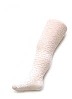 Колготки трикотаж ажурной вязки для девочки Be Snazzy RA-07-3 080-86 см (9-18 months) Белый