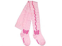 Колготки трикотаж бавовняні з принтом для дівчинки Be Snazzy RA-019 092-98 см (1-3 years) рожевий