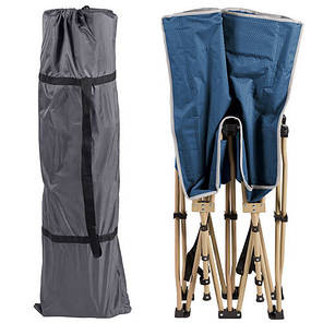 Розкладачка складана синя World Sport HX-8001-1B, фото 3