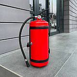 Вогнегасник бар у червоному кольорі, міні-бар на ключі, подарунок пожежнику, оригінальний подарунок до дня ДСНС, фото 7