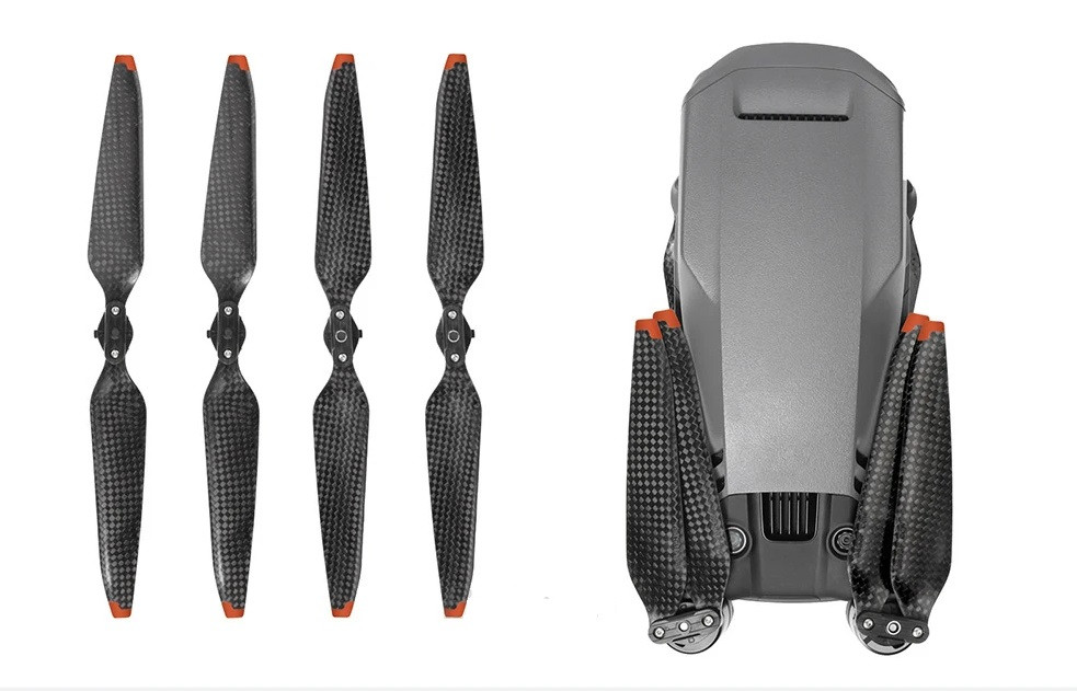 Пропелери DJI Mavic 3, 9453F 2 пари / 4 шт, помаранчеві, карбонові