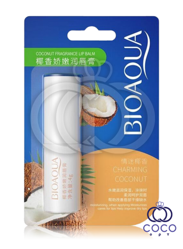 Гігієнічна помада з кокосом від Bioaqua Charming Coconut Lip Balm 4 g