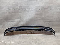 Спойлер молдинг хром губа накладка заднього бампера нижня Mercedes W205 (2014-2018) A2058851138