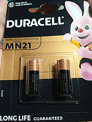 Батарейки Duracell 23А високовольтна лужна 12.0V Alkaline упаковка батарейок 2шт