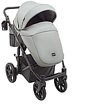 Коляска 2 в 1 Bair Ultra ECO U-45 світло-сірий, фото 3