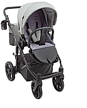 Коляска 2 в 1 Bair Ultra ECO U-45 світло-сірий, фото 4