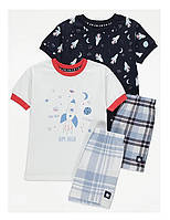 Пижамы с шортами набор 2 шт george 3/4 года