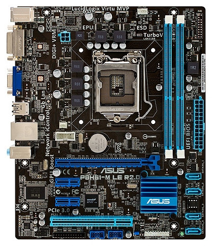 Мат ПЛАТА s1155 ASUS P8H61-M LE R2.0 УЦІНКА - VGA, на DDR3, Підтримує Core - i7,i5,i3 3го ПОКОЛІННЯ LGA1155