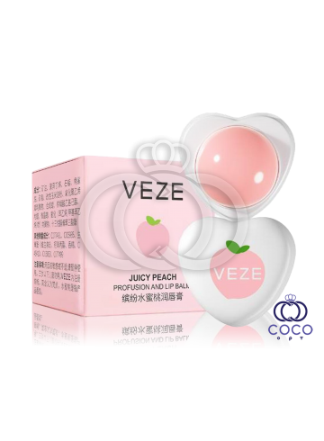 Фруктовий бальзам для губ Персик Veze Juicy Peach 5.8 g