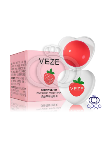 Фруктовий бальзам для губ Полуниця Veze Strowberry 5.8 g