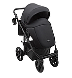 Коляска 2 в 1 Bair Ultra Soft U-452 чорний, фото 6