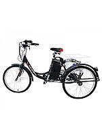 Электровелосипед дорожный трехколесный 24" ВЕЛОЖУК 250W+PAS