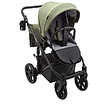 Коляска 2 в 1 Bair Ultra Soft U-816 оливковий, фото 3