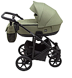Коляска 2 в 1 Bair Ultra Soft U-816 оливковий, фото 6